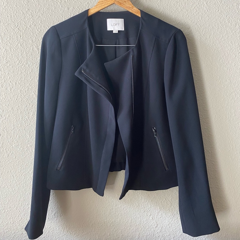 Ann Taylor LOFT Business Casual Jacket in Black